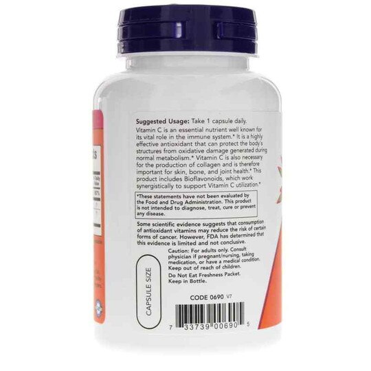 C-1000 with 100 Mg Bioflavonoids, NOW
